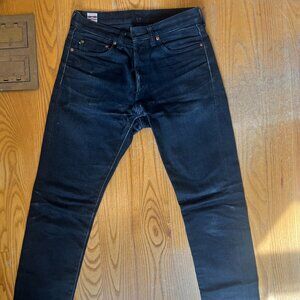 Momotaro black Japanese Selvedge Denim Jeans